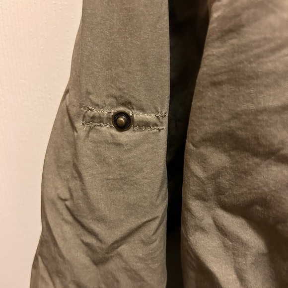 Michael Kors Army Green Lightweight Jacket Sz S - Picture 4 of 13